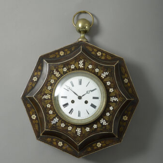 Empire Tole Cartel Clock
