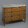 Parquetry commode