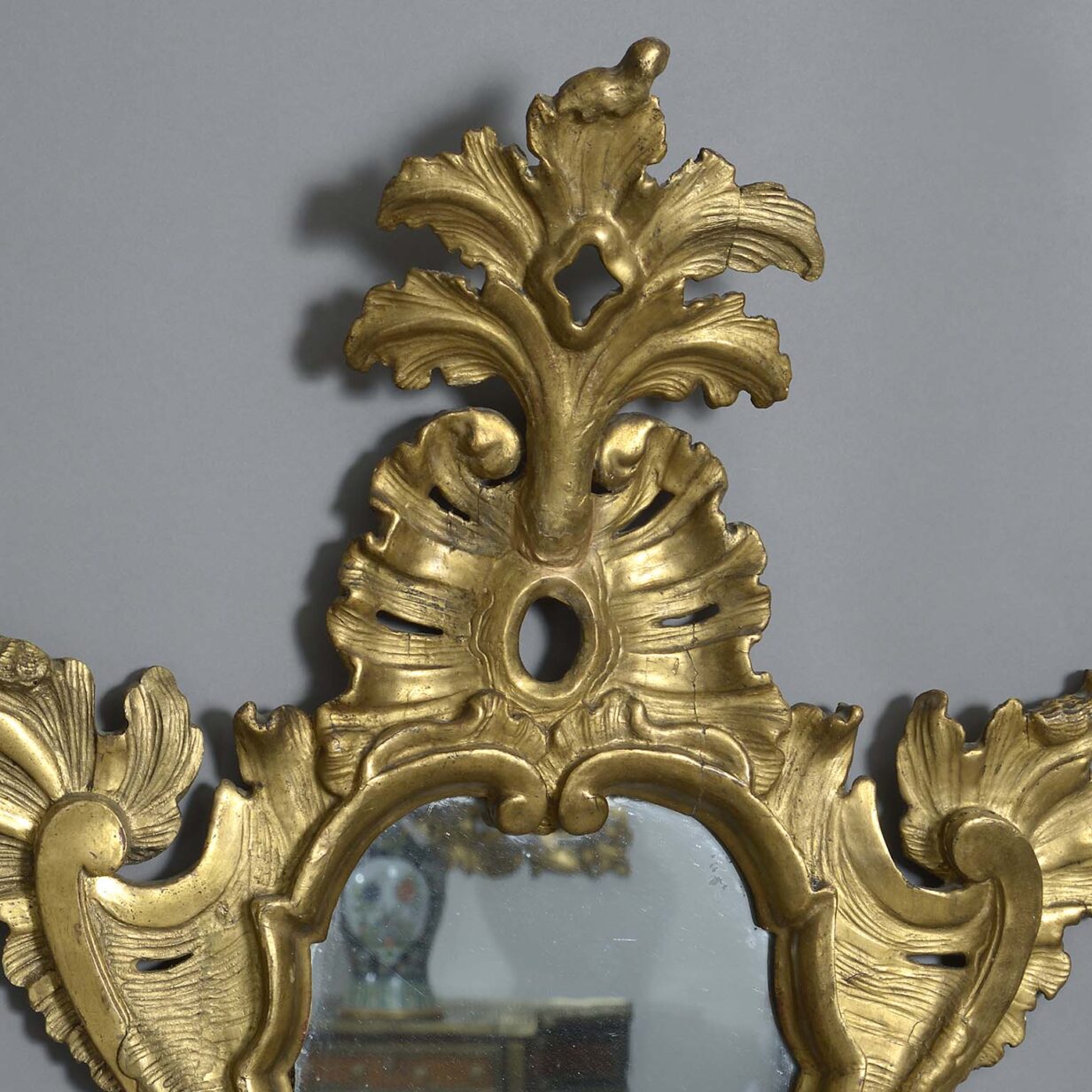 Pair of venetian mirrors