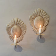 A pair of montgeoffroy wall lights
