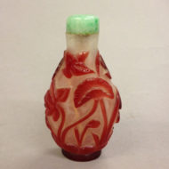 A Red Snuff Bottle