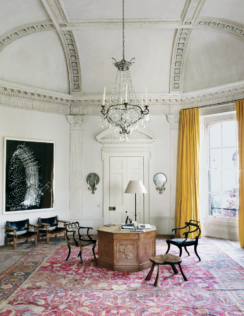 Regency furniture within a contemporary setting