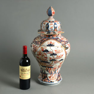 A 17th Century Imari Vase and Cover