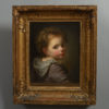 La petite nanette, 18th century portrait of a child after jean-baptiste greuze