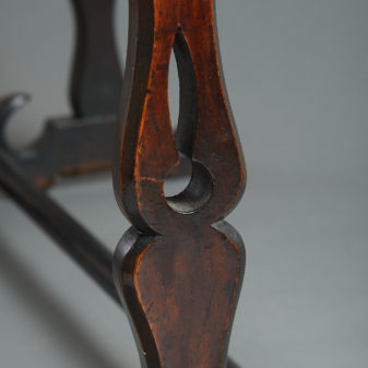 19th century satinwood side table