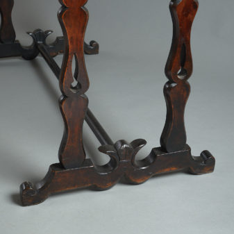 19th century satinwood side table