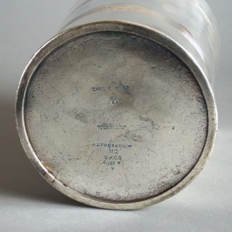 Early 20th century silver plated ice pail