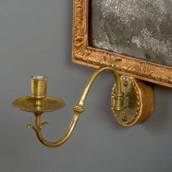 18th century george i period gilt gesso mirror