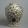 19th century crackleware baluster vase
