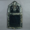 Early 20th century etched and cut glass venetian pier mirror