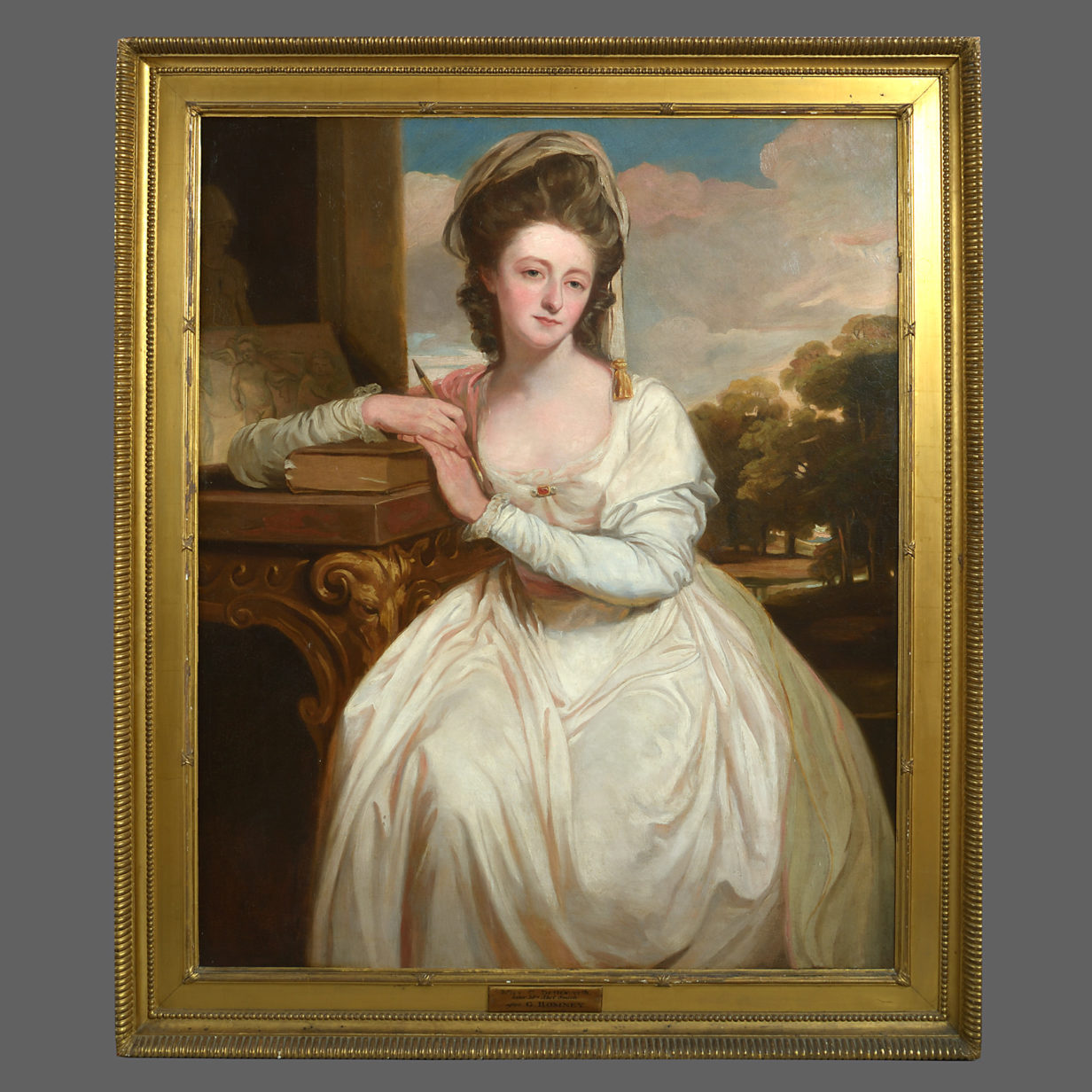 After george romney, a portrait of charlotte bettesworth (1755-1841)