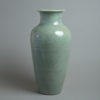 Late 19th century celadon crackle-glazed vase