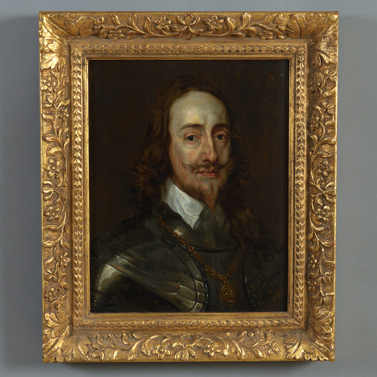 Theodore roussel, portrait of king charles i