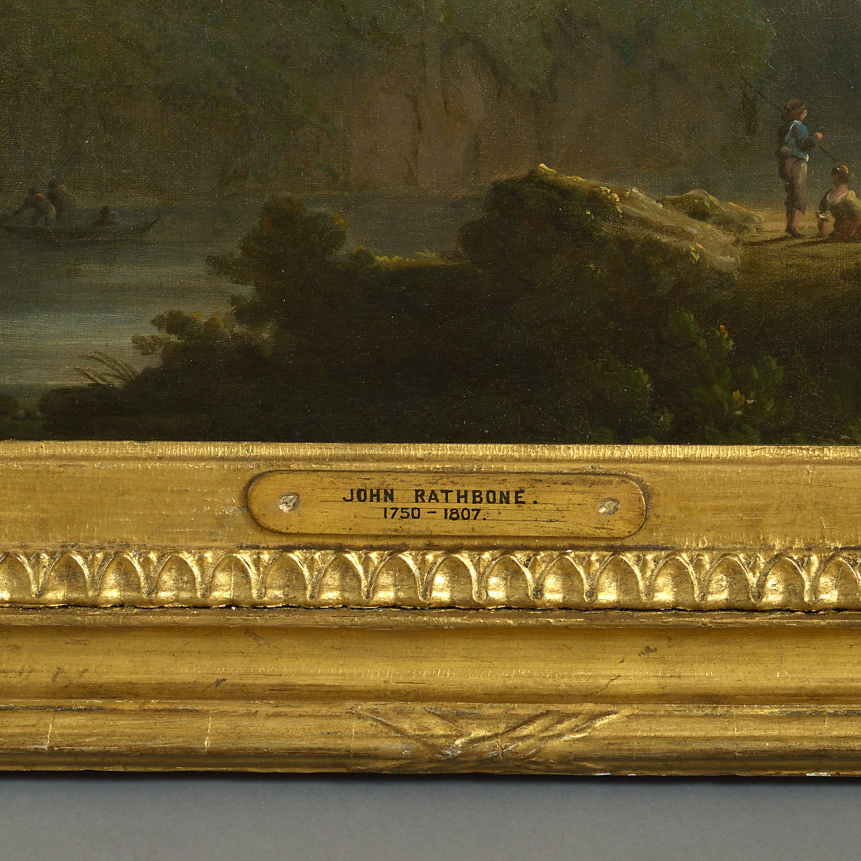 John rathbone (1750-1807) a capriccio landscape