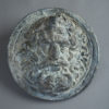 Early 19th century lead roundel depicting zeus