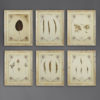 A Set of Six 19th Century Fern Press Pictures