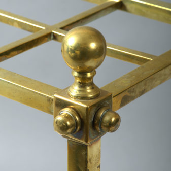19th century victorian brass stick stand