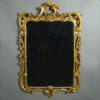 Mid-18th century george iii period giltwood rococo mirror