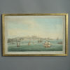 15 Early 19th Century Watercolours of Ships in Devon, Sicily and Malta