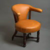Late 19th century victorian period reading armchair