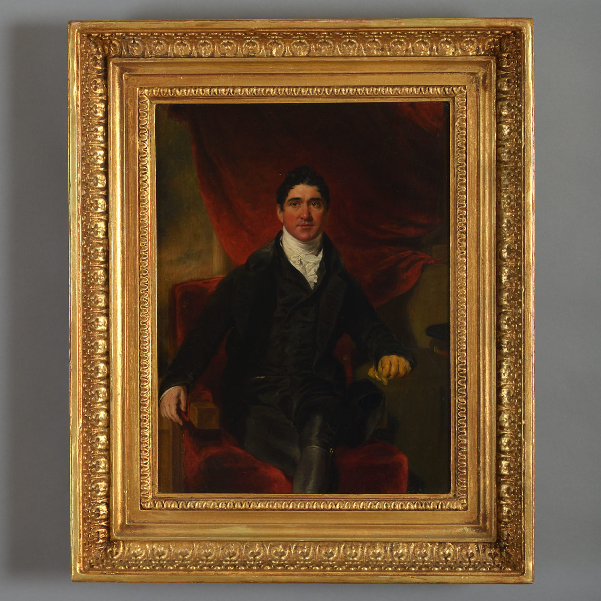 Henry wyatt (1794-1840) portrait of william gell (1777-1836)