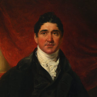 Henry wyatt (1794-1840) portrait of william gell (1777-1836)