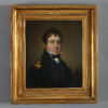 Early 19th century regency period portrait of a naval officer