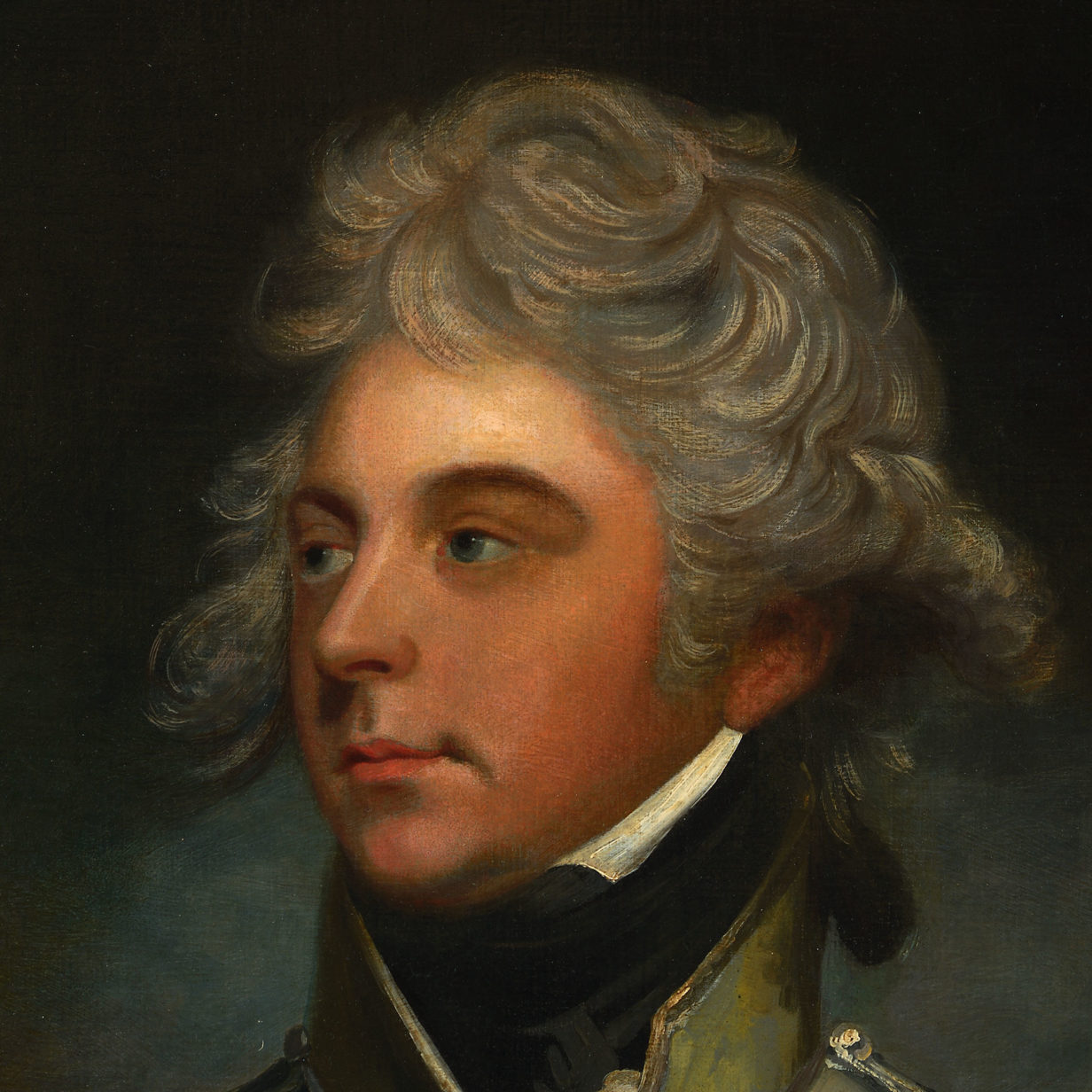 Early 19th century portrait of king george iv as prince of wales, after sir william beechey