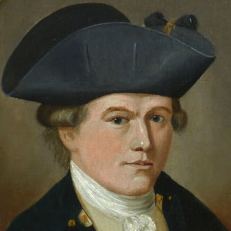 18th century portrait of a naval officer