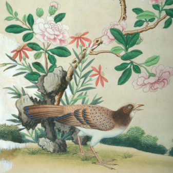 An early 19th century chinese export watercolour