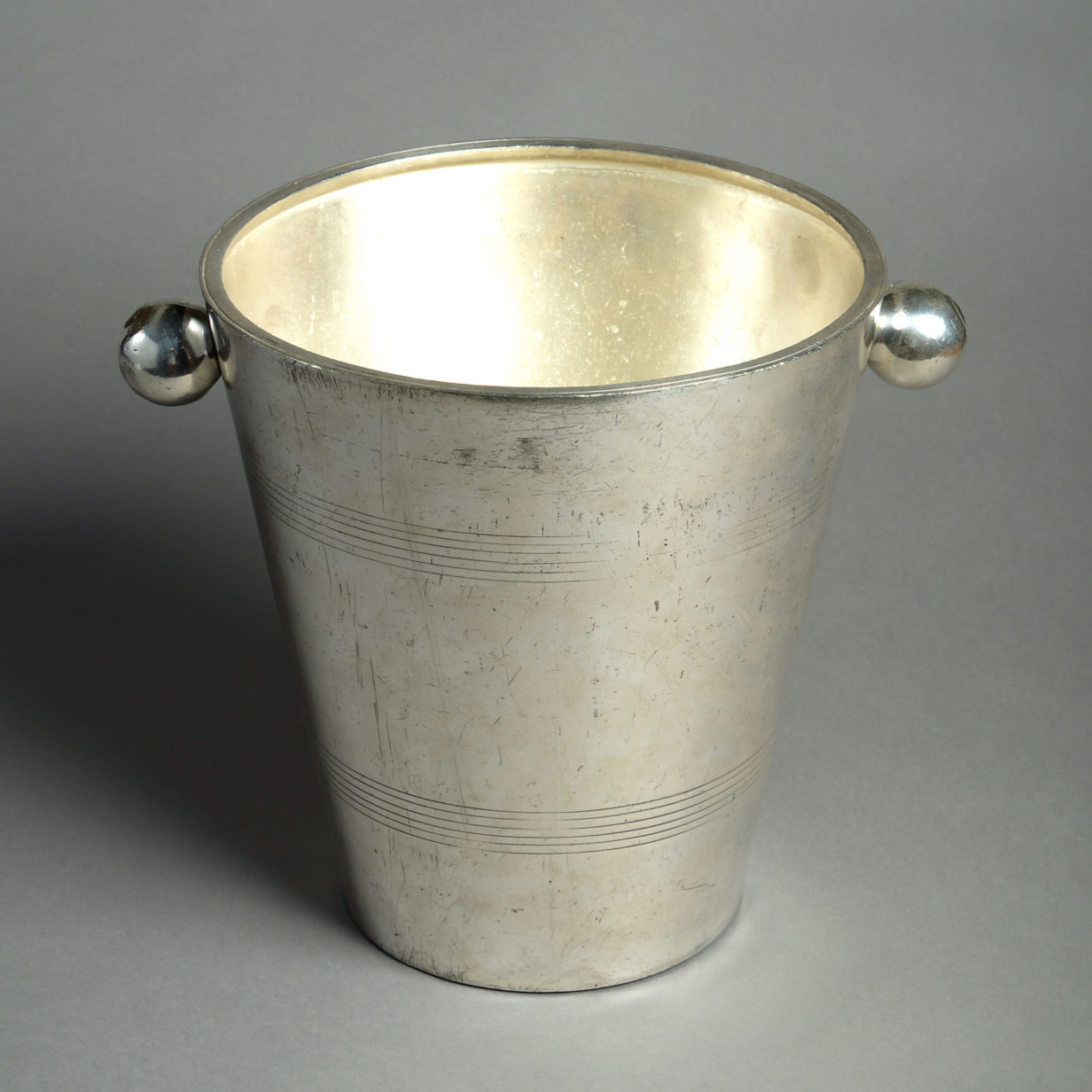 Early 20th century art deco magnum champagne cooler