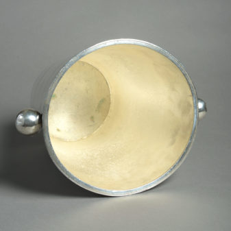 Early 20th century art deco magnum champagne cooler