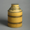 An early 20th century tole tea canister