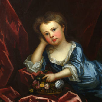 Charles D’Agar (1669-1723) Portrait of Margaret Godolphin (b.1708)