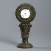 19th century french bronze desk timepiece