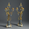 Pair of 19th century louis-philippe candelabra