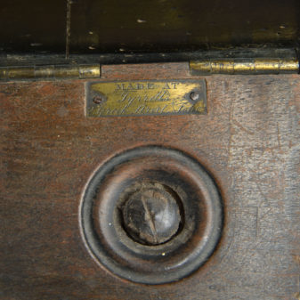 Early 19th century george-iv giltwood & painted tilt-top floral table