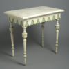 19th century louis-philippe painted centre table