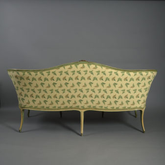 18th century english george iii painted sofa