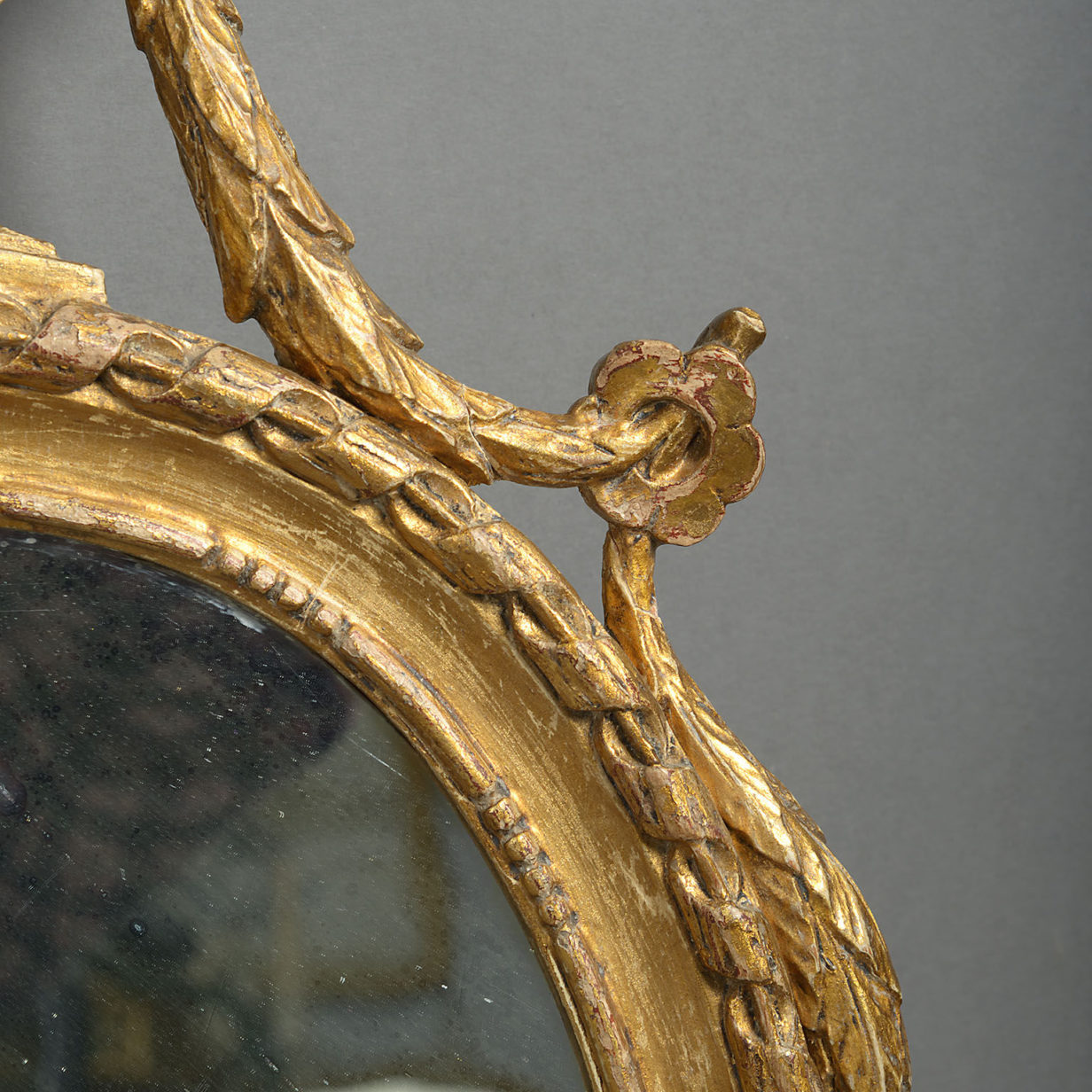 Pair of 19th century swedish giltwood and bronze girandoles