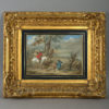 Pair of early 18th century watercolours attributed to jan wyck