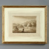 An early 19th century sepia watercolour drawing
