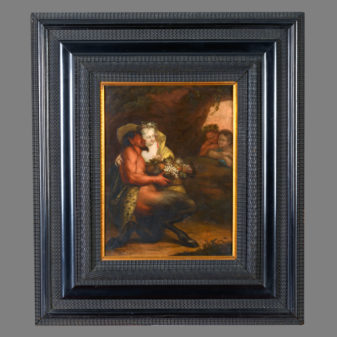 Dutch School, 18th century Satyrs and Nymphs