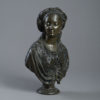 19th century bronze bust after boizot