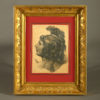 An early 19th century regency pencil sketch depicting mars