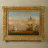 A 17th century marine oil, studio of willem van de velde the younger ii