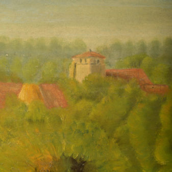 An early 20th century impressionist landscape