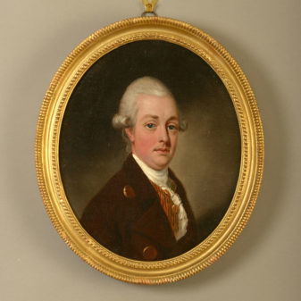 Circle of Thomas Hickey, Portrait of Francis Nevil (d.1756)