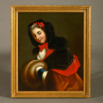 An 18th Century Portrait of Louise Henriette de Bourbon