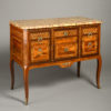 A fine 18th century louis xvi period parquetry commode
